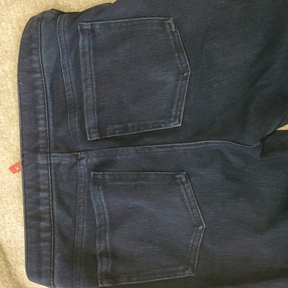 Spanx woman's blue pullup stretch jeans leggins size s/p - Picture 6 of 8